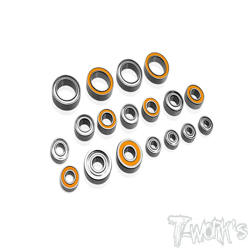 Originale T Works Bbs-D2Evo Set Di Cuscinetti A Sfera Di Precisione (Per Hb Racing D2 Evo ) 18 Pezzi. Professionale Rc Parte
