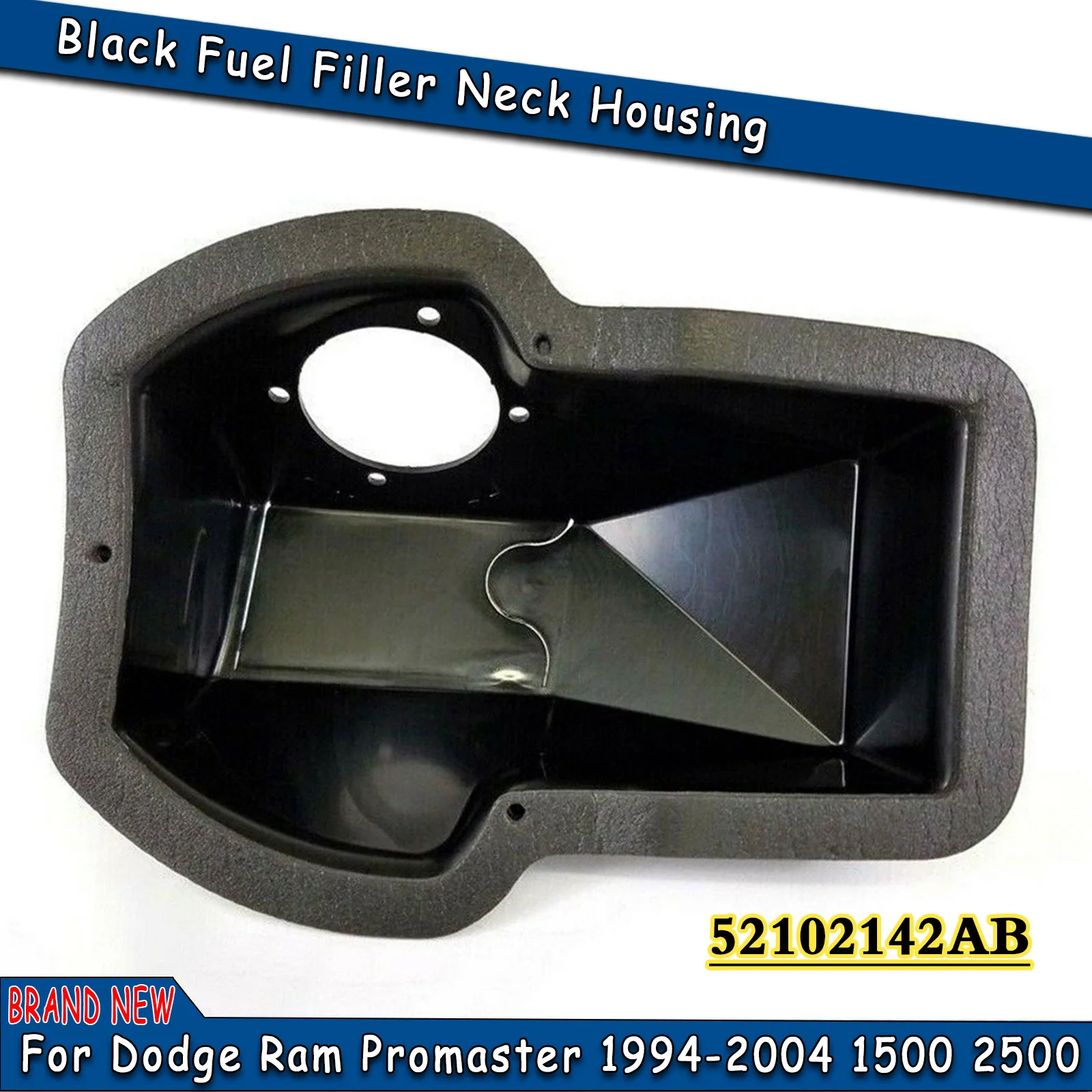 

Fuel Filler Door Housing Gas Cap Oil Gasoline Tank Mouth Tray Shell Cover For Dodge Ram Promaster 1500 2500 3500 1994-2004