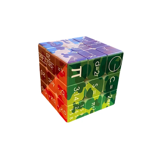 Cube Magique Cube de Vitesse Jouet Magique de Puzzle 3D Rotation Rapide et Lisse