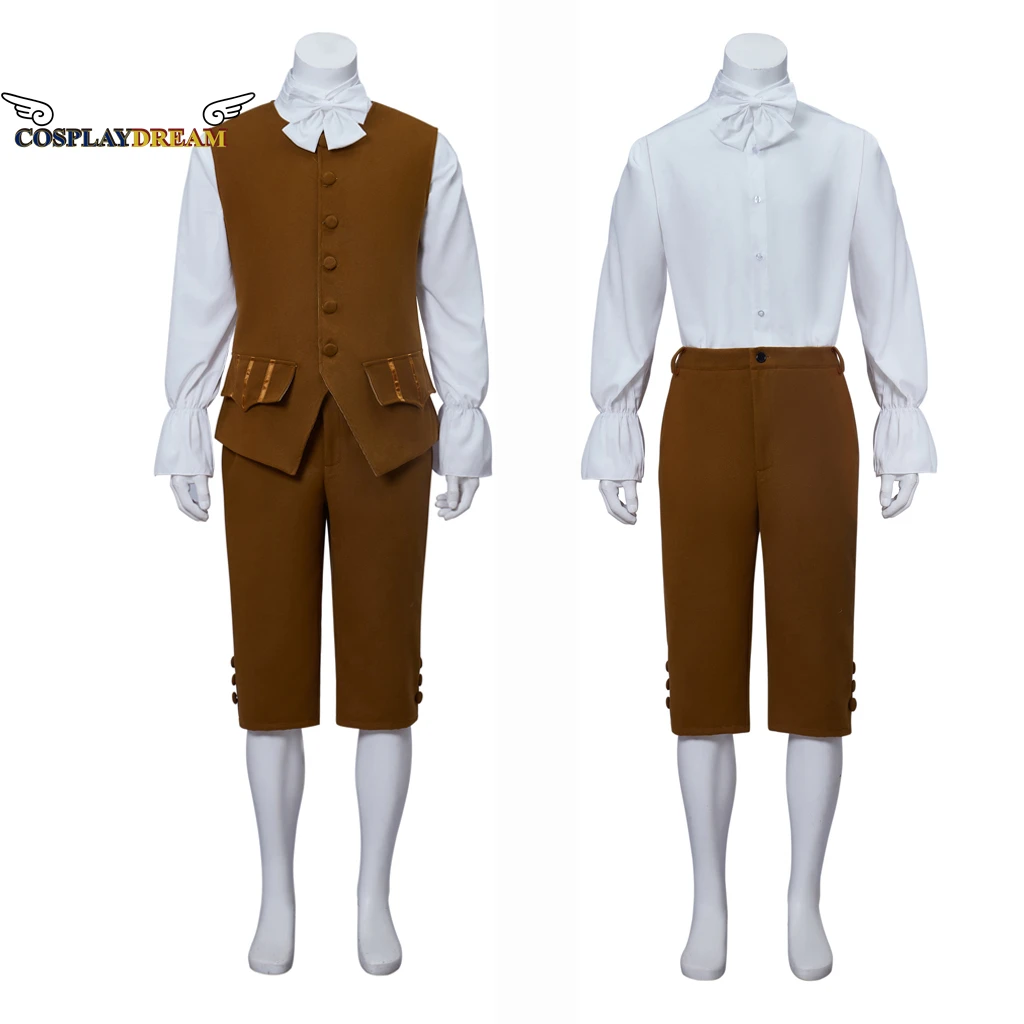 Steampunk Jas Jas Victoriaanse Middeleeuwse Uniform Halloween Vampire Kostuum Mannen Suits Stand Kraag Geul Vest Shirt Broek Outfit