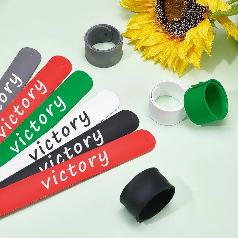 10 Pcs 5 Colors Silicone Covered Metal Strips 8-1/2" in Length Silicone Flip Wraps Poster Holder Wrapping Paper Holder