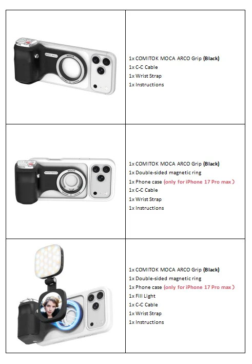 Magnetic Camera Grip For Iphone - Detachable Bluetooth Remote_voghion.com