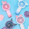 Small Fan Desktop Handheld Cartoon Cool Mini Practical Electric Fan Charging Portable Gift Office Portable Birthday Gift 4