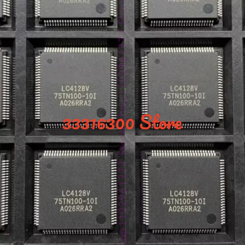 

5PCS New LC4128V-75TN100-10I QFP100 Microcontroller chip IC