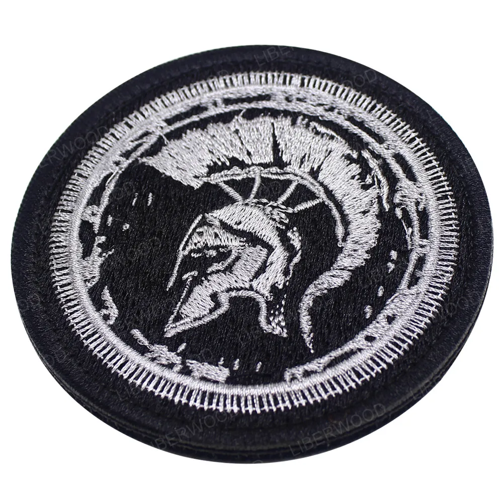 Molon Labe Sparta Warriors Patch The Battle Of Thermopylae Spartan With Swords Tactical Army Emblem Badge 