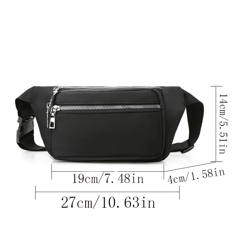 Neutral Square Pouch for Travel and Business