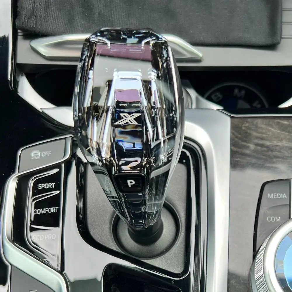 

Автомобильные запчасти, аксессуары, прозрачная ручка переключения передач для BMW X5 X6 X7 серии G05 G06 G07 5 серии F10 G30 G01G08 G02