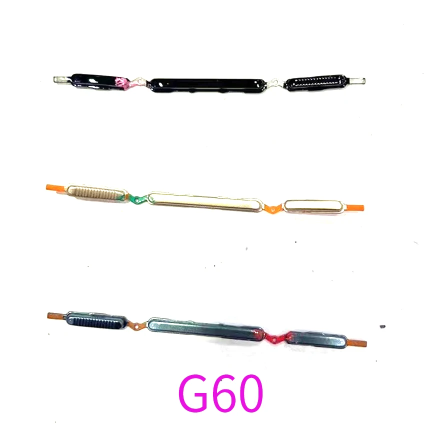 모토로라 모토 G60 G60S 전원 스위치, ON OFF 볼륨 업 다운 사이드 버튼 키