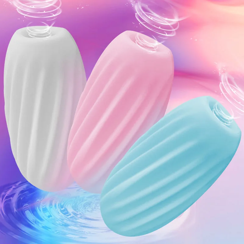 Male Masturbation Cup 3-in-1 Sex Toys with Blow Job Soft Stick for Penis Massage, Small Sex Egg, Realistic Vagina Pocket Pussy