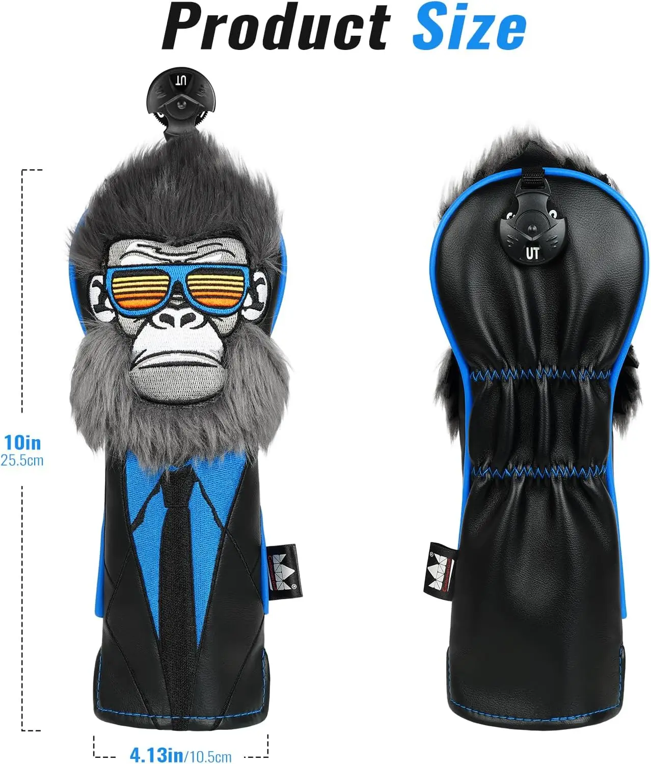 Golf head cover fit example