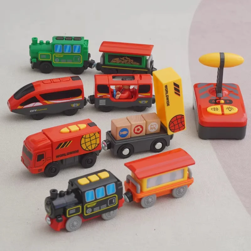Deluxe Remote Control Electric Train Toy Set