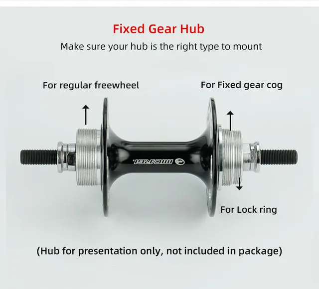 Single Speed Bike Freewheel Gear 13T/14T/15T/16T/17T/18T CNC