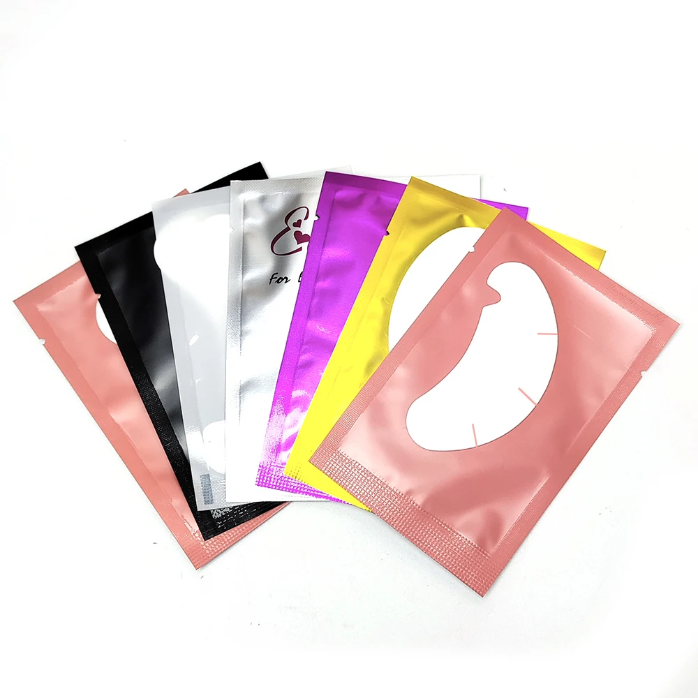 

50pairs Eye Pads For Eyelash Extension Hydrogel Patches For Eyelashes U Shaped Gel Pads Lashes Extension Supplies Patches Makeup