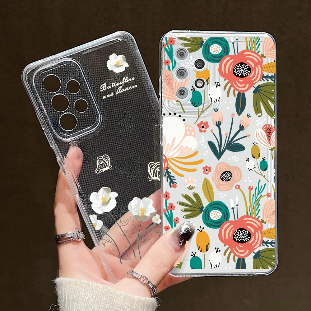 Elegant Floral Leaf Design Phone Case