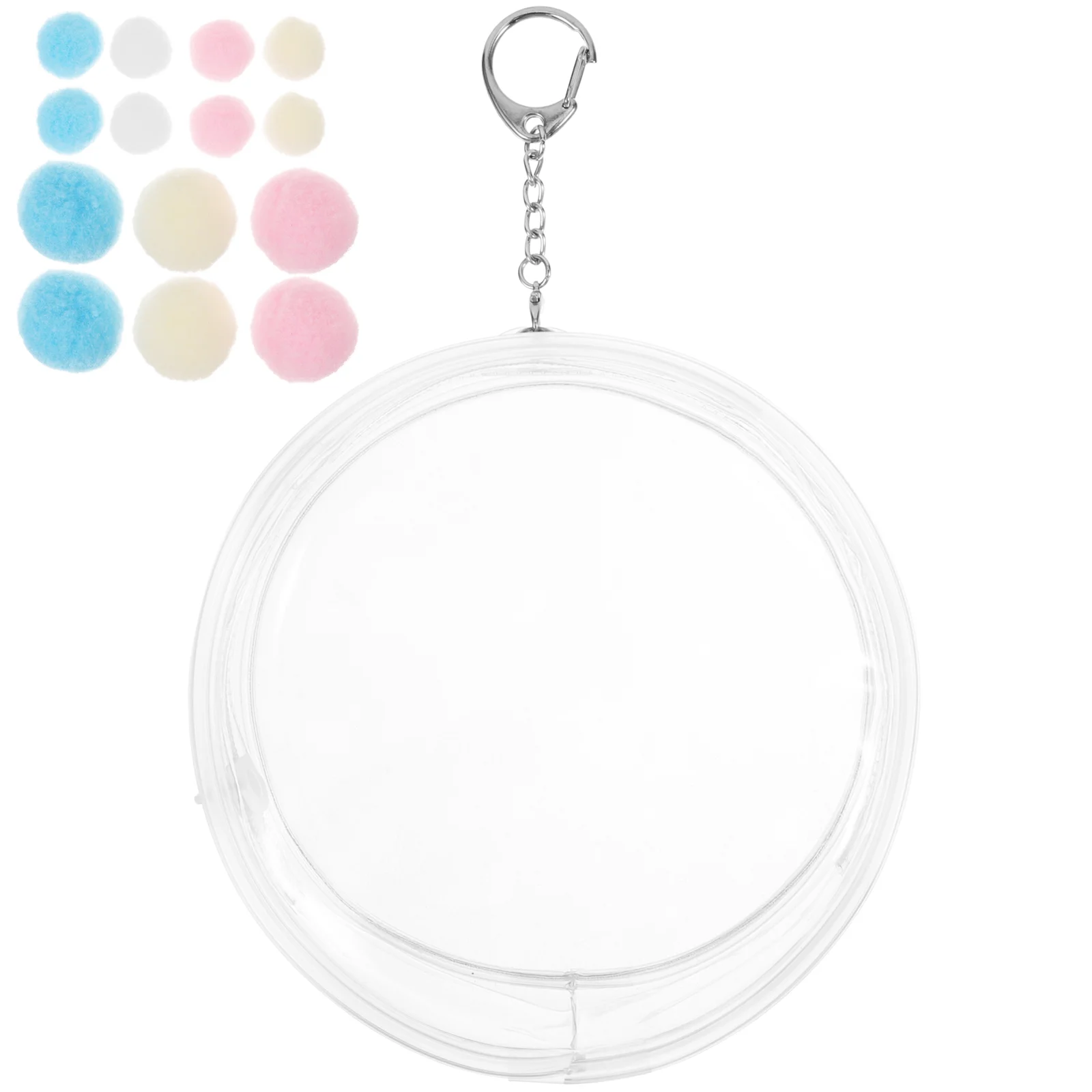 

Mini Display Pouch Portable Bag Cases Hanging The Tote Outdoor Small Container Clear Figure