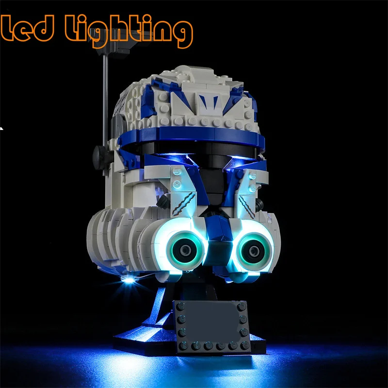 

Led Lighting Kit For 75349 Starings Wars Captain Rex Helmet Movie&Game Led Bricks (Only Led Light Kit)