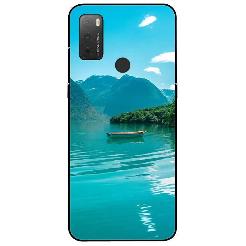 Chic Cat Design Soft Black Silicone Protective Case