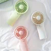 Mini Portable Fan Lightweight Handheld Fan AA Battery Operated Cooling Fan for Office Outdoor Travel Camping 2