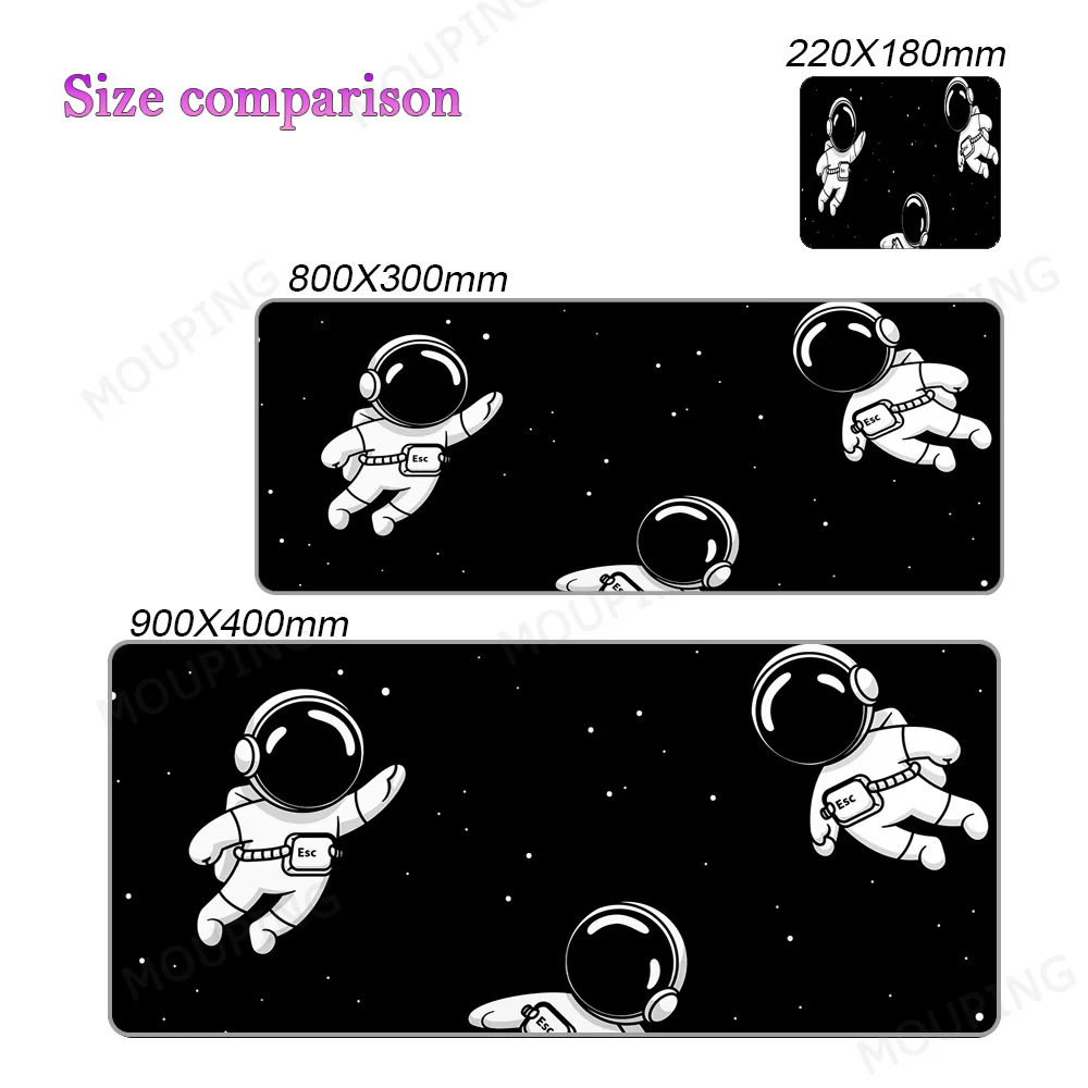 Alfombrilla de ratón con teclado mecánico en blanco y negro, alfombrilla de escritorio, alfombrilla de ratón japonesa, accesorios para jugadores de videojuegos Xxl 900x400, alfombrilla de mesa para al