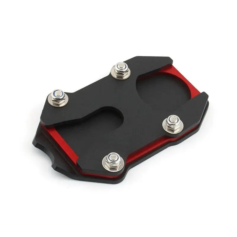 M46K-FOR HONDA CT125 오토바이 액세서리 사이드 스탠드 확장 패드 오토바이 액세서리 실버