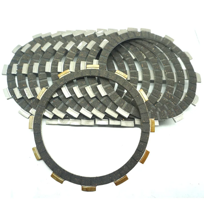 

10PCS Motorcycle Clutch Friction Plate Kit For SUZUKI GV1200GL Madura 1985-1986 GV 1200GL GV1200 GL