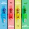 POSEIDON 20Pcs/Box RS RL RM M1 Tattoo Cartridge Needle Liner Shader with Membrane Safety Cartridges Disposable for Tattoo Pen 3