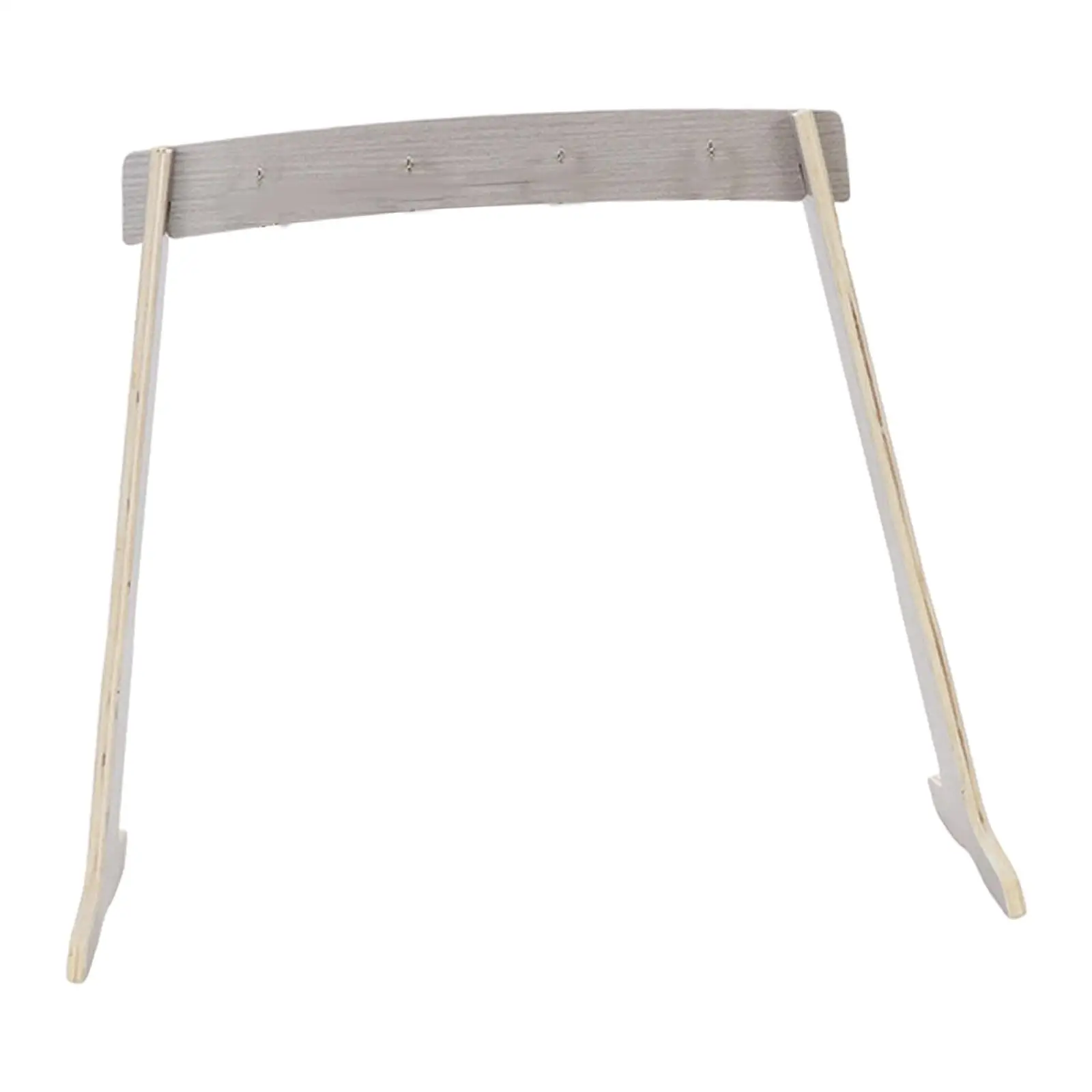 Chime Stand Wind Chime Wood Stand Wooden Easy to Assemble, Gong Target Stand, Chime Holder for Tabletop Tea Room Meditation
