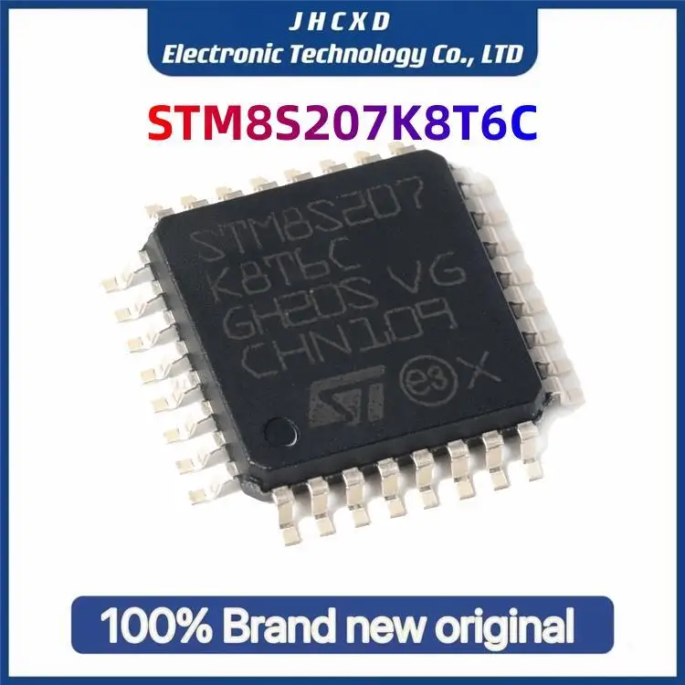 

Шаговый двигатель STM8S207K8T6C посылка QFP44, 8-битный микроконтроллер, 100% оригинальный и аутентичный