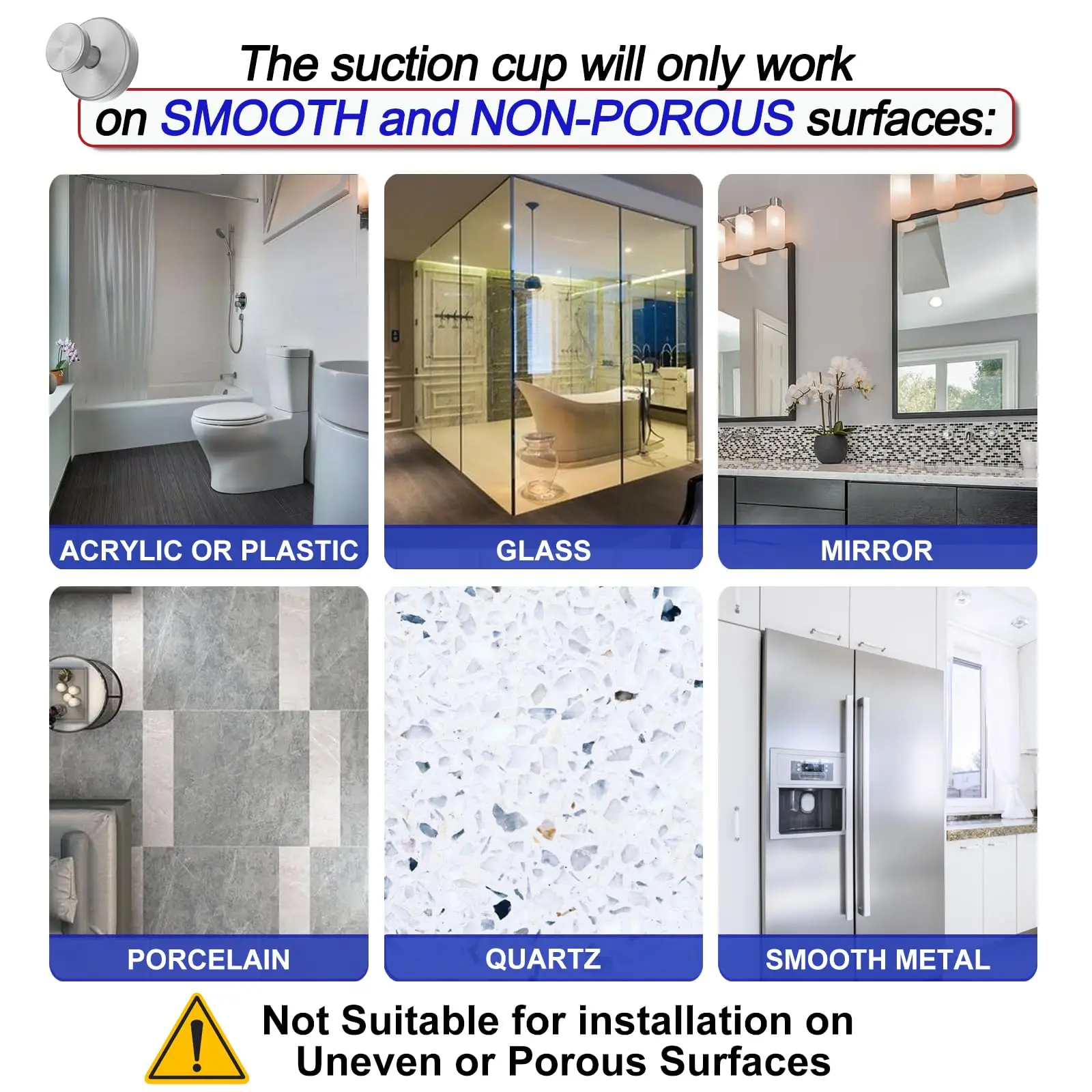 Suction Cup Hooks for Shower Removable Towel Hooks for Bathroom Window Glass Door Wall Bath Robe Looafh Hook Hanging