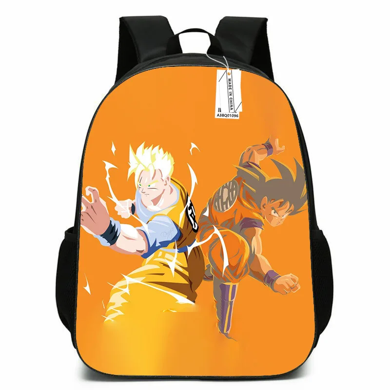 thumbnail image 1 of Mochila con figura de anime Dragon Ball Z, nueva mochila de dibujos animados de Super Saiyan Goku, bolsa para estudiantes, juguetes para adolescentes y niños, regalos, lonchera, 2024, 1 of 5