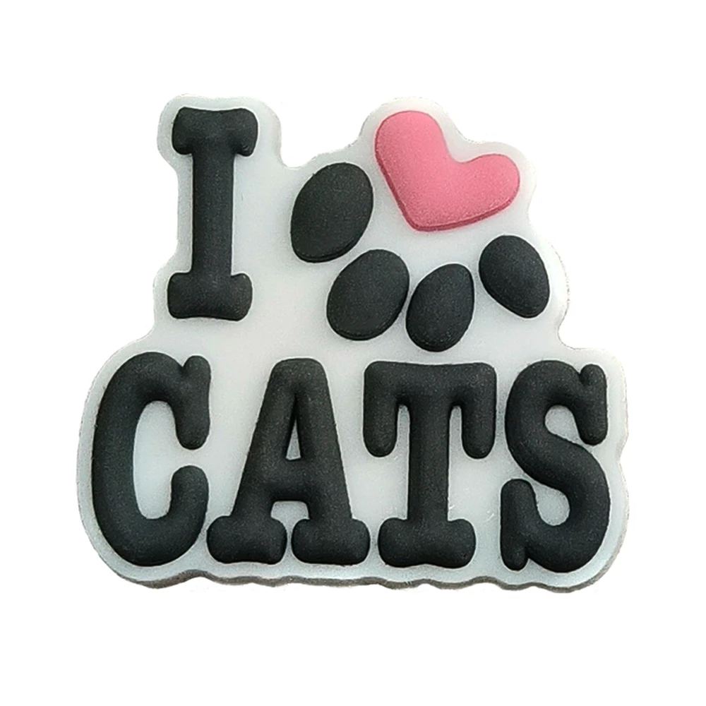 Charming PVC Cat Shoe Accessory