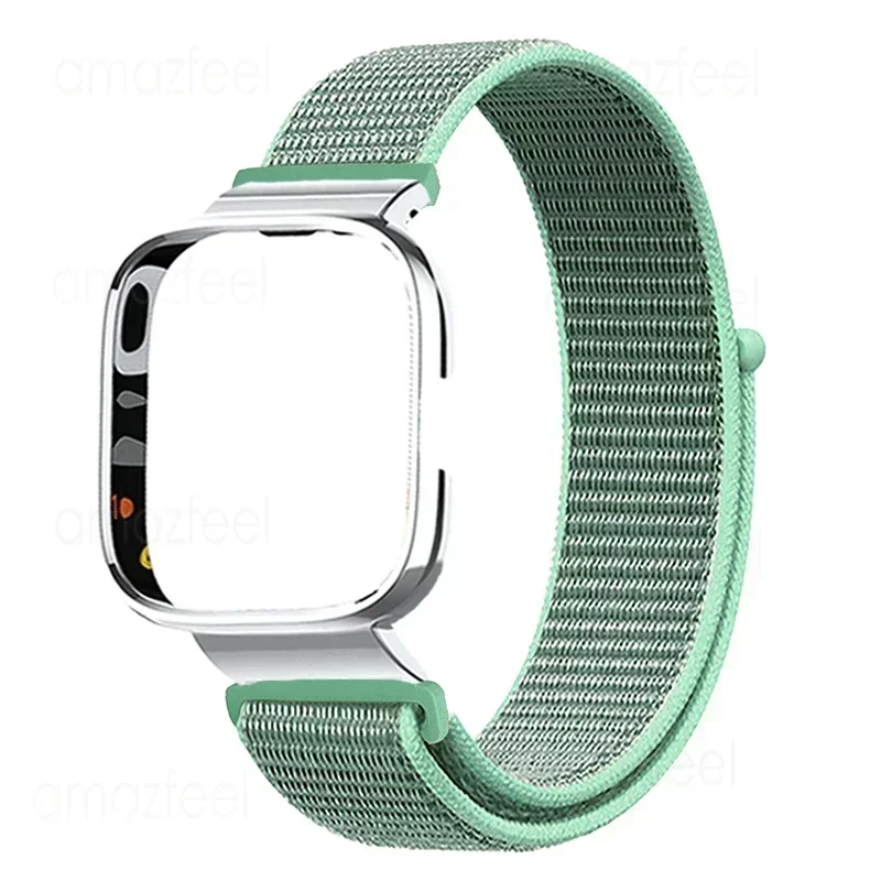 Universal Nylon Loop Strap Case Protector for Smartwatches - Versatile Wrist Band Bracelet Accessory