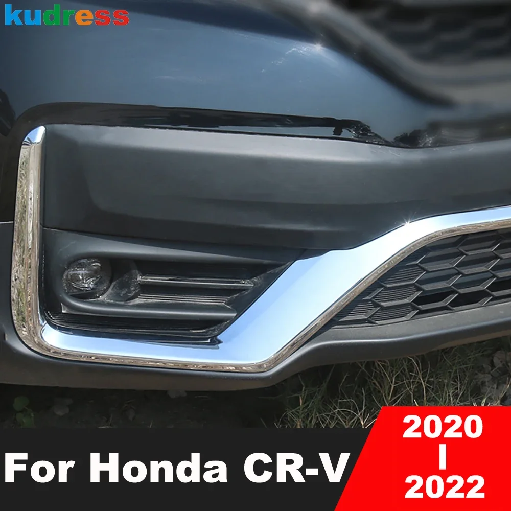 

Для Honda CRV CR-V 2020 2021 2022 углеродное волокно, передняя противотуманная лампа, обшивка, задняя фара, аксессуары для бровей