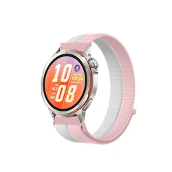 Nylon Loop Sport Wristband - 20mm/22mm Strap for 20mm watch strap (Feather yarn powder)
