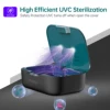 Hearing Aids Dryer Dehumidifier Led Uv Drying Case Timing and 2 Temperature Mode Optional Hearing Aid Maintenance Care Accessory 3