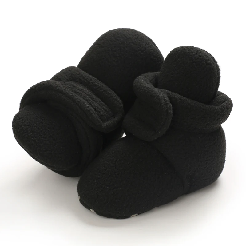 Infant Baby Toddler Shoes Winter Warm Ankle Boots for Girls Cotton Round Toe Booties Boys Snow Boots Kids Soft Fashion Shoes