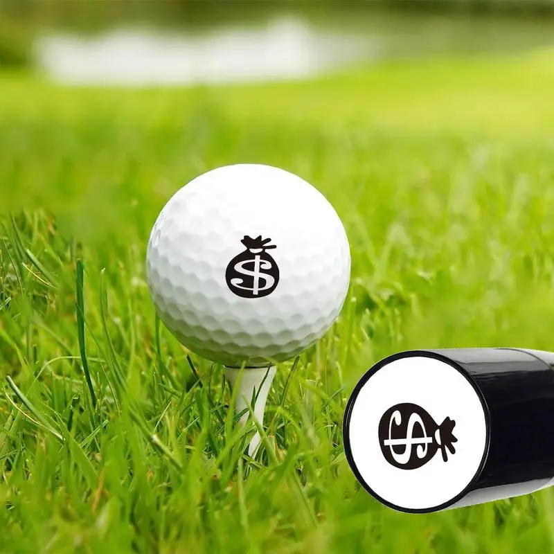 Golf Stamps For Golf Balls Quick Drying Ball Stamp No Fade Funny Ball Marker Gifts Waterproof Reusable Marking