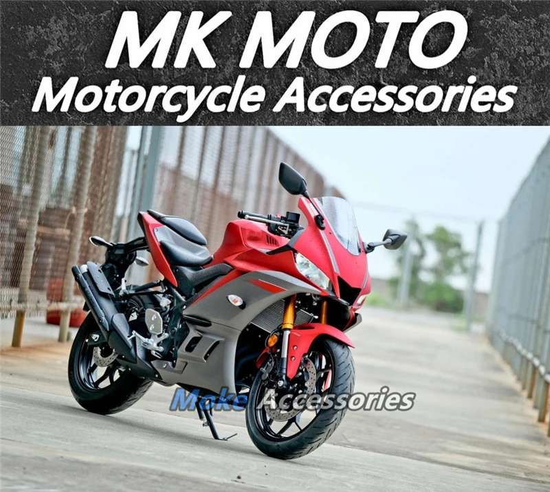 

Motorcycle Fairings Kit Fit For YZF R25 R3 2019 2020 2021 2022 Bodywork set High quality ABS injection Red Gray