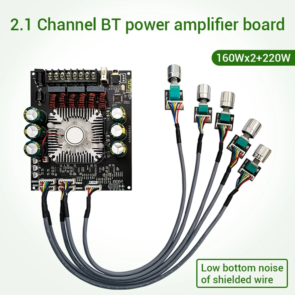 

Bluetooth-модуль усилителя, 2,1 каналов, TDA7498E