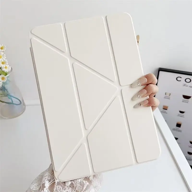 Universal Clear Case with Pencil Holder for iPad and Tablet Protection