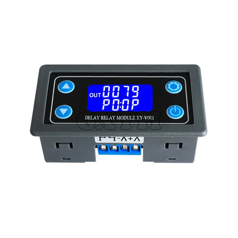 

6-30V One Relay Module Delayed Power Off Triggering Delay Cycle Timing Circuit Switch With Reverse Connection Protection