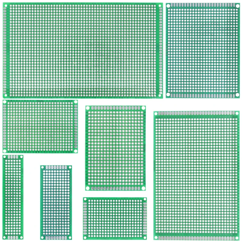 10 Cartes PCB Universelles Double Face 5x7 Cm - Circuit Imprimé Prototype DIY Soudure