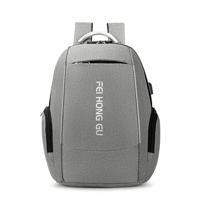 Men's Backpack Oxford Waterproof Backpack Business Computer Bag Leisure Travel High School Student