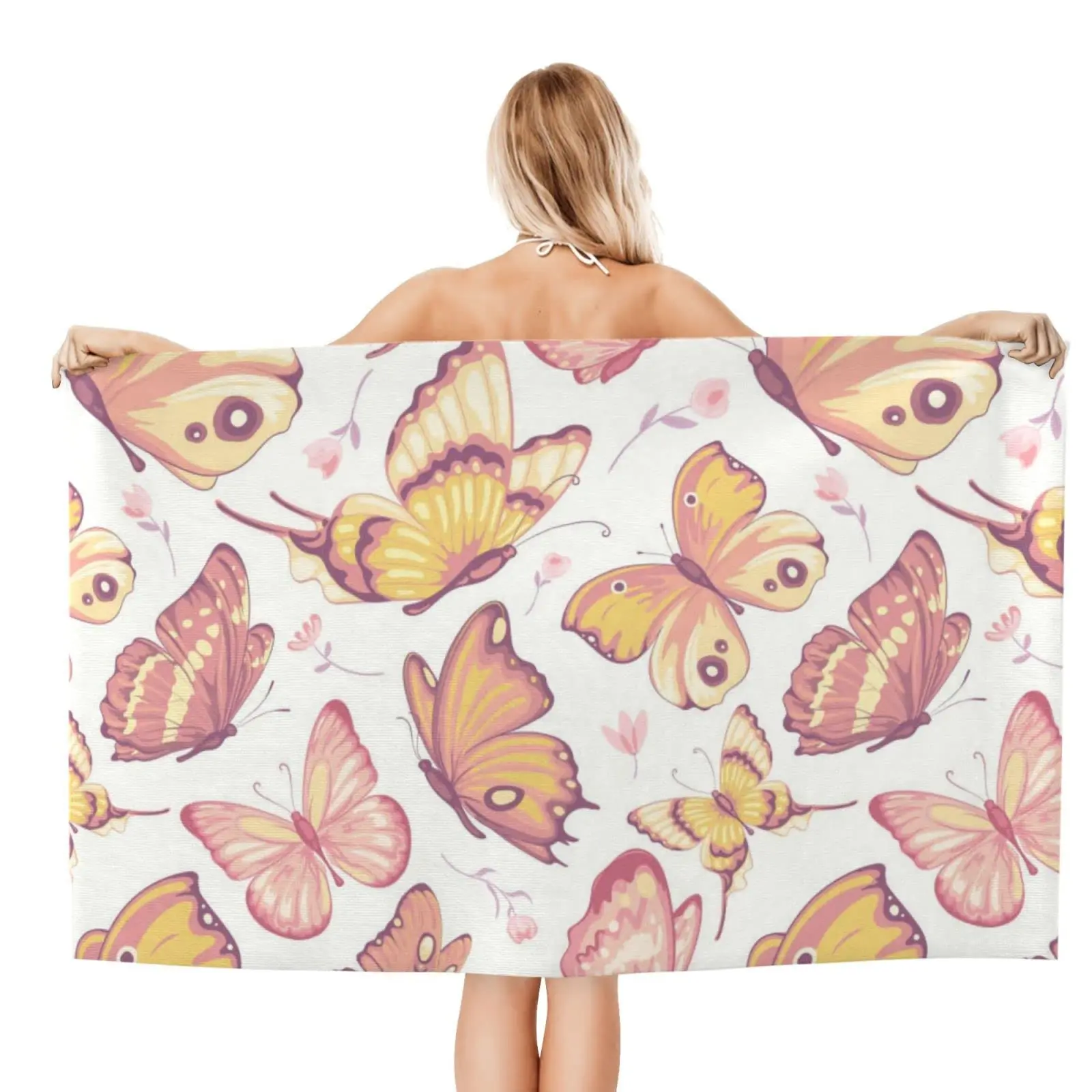 

Microfiber Beach Towels for Adults Sand Free Travel Towel Large Fast Drying Lightweight Oversized Bath Towels