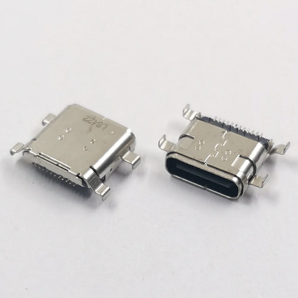 50 pces tipo c usb jack tomada femea 01