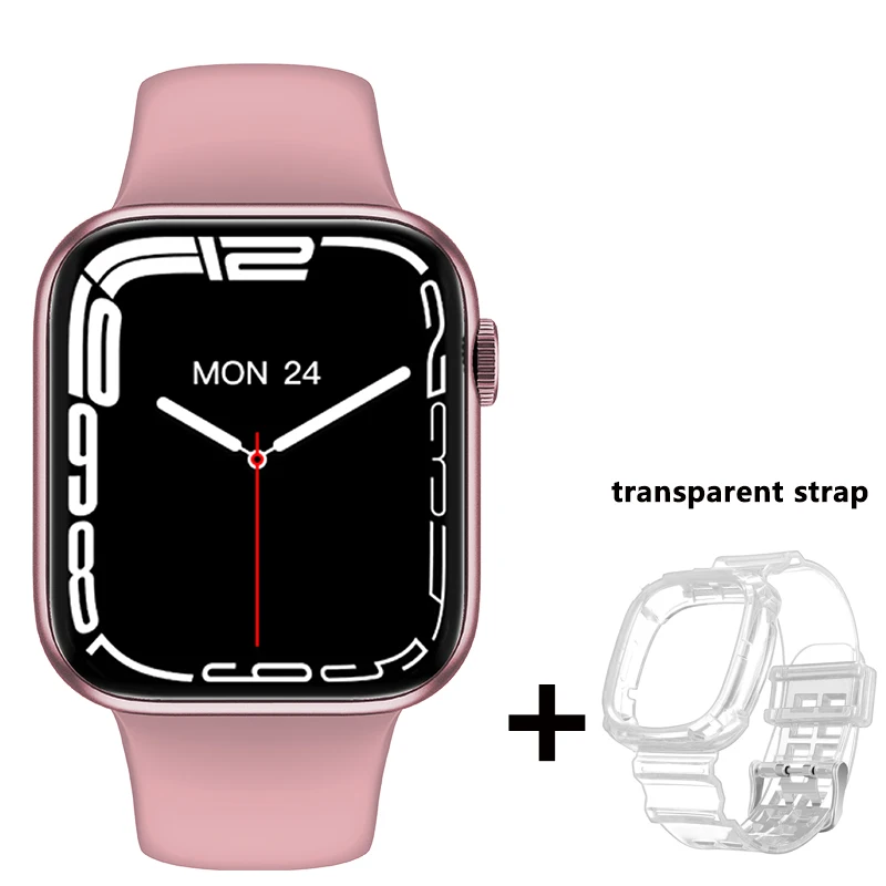 2022 HW37 Plus Smart Watch NFC Men Women IWO 44mm Smartwatch Series 7 Bluetooth Call DIY Face Fitness Tracker Clock PK X8 Max 