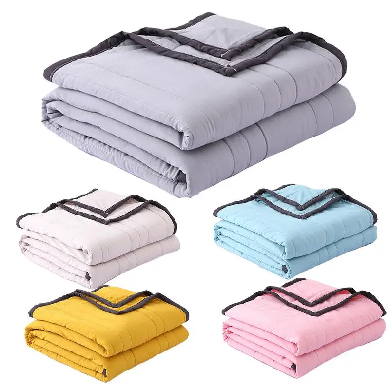 Microfiber Blanket 1.5/2m Cooling Blanket Reversible Summer Cooler Quilt Breathable Cooling Throw Blanket Light Weight Comforter Home