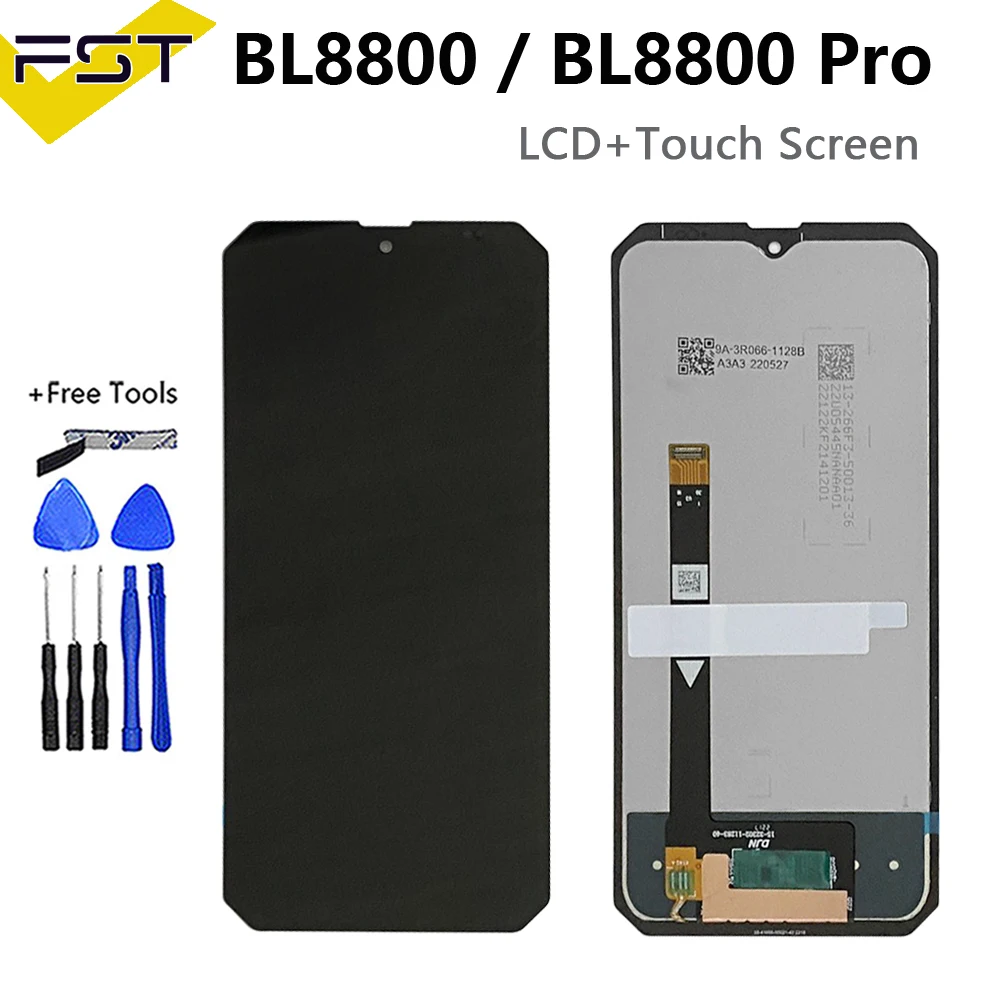 6.58 Pollici Per Blackview Bl8800 Display Lcd Bv8800 Lcd Touch Screen Digitizer Assembly Lcd Per Blackview Bl8800 Pro 5G Lcd