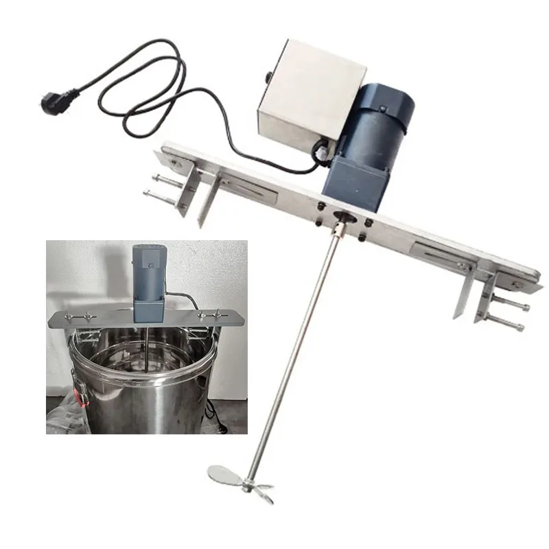 220VElectricAirAgitatorRoundDrumsMixerMachine40L60L80LBarrel