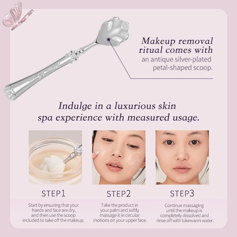 Flower Knows Midsummer Fairytales Collection Makeup Cleansing Balm 110ml Skin Care Makeup Remover 4